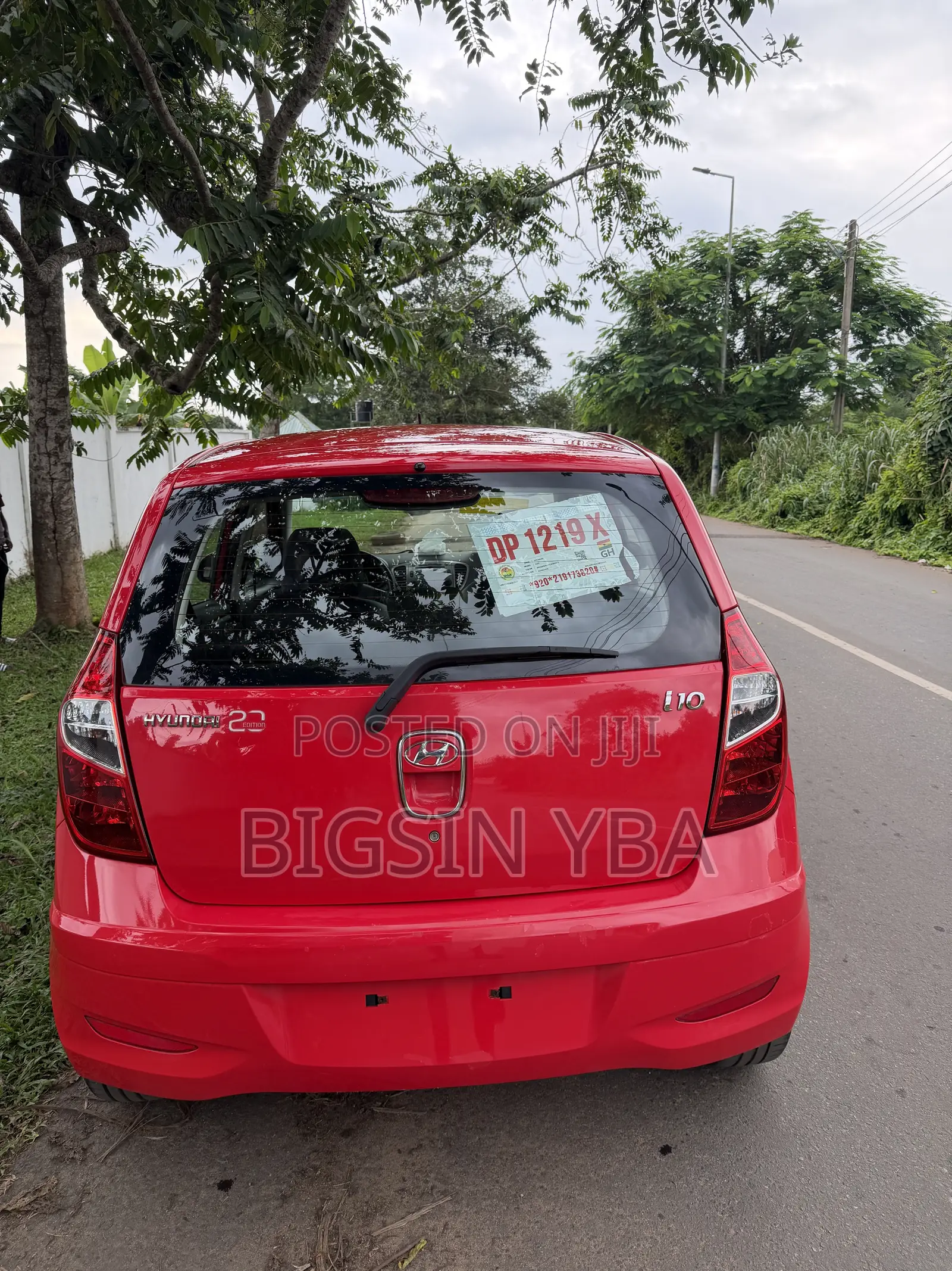 Hyundai I10 2013 Red