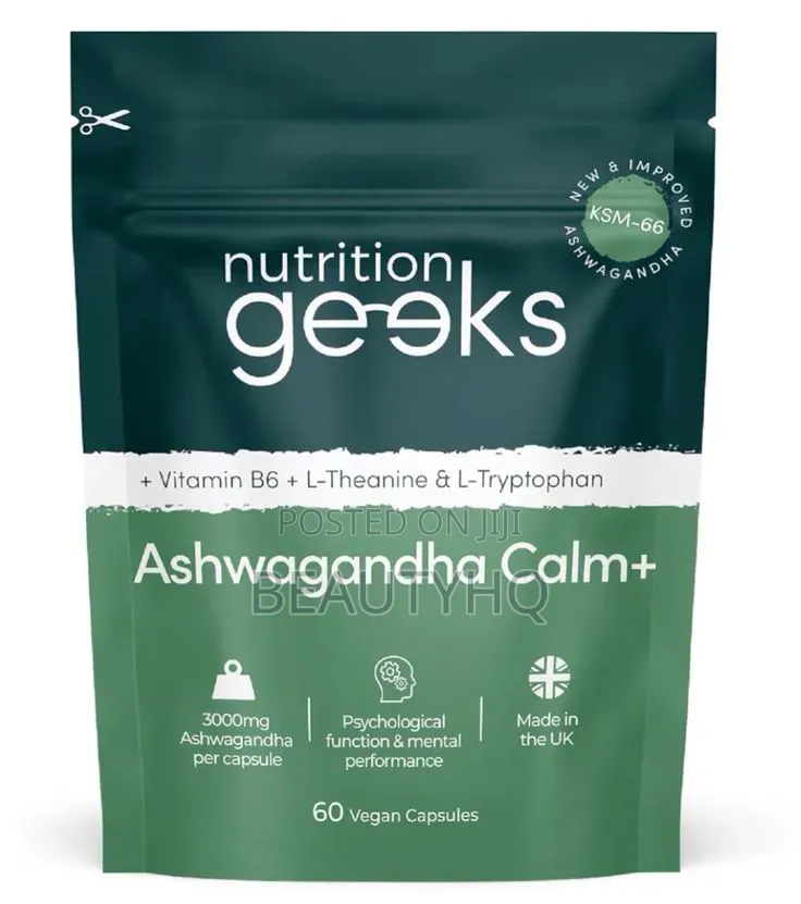 Nutrition Geeks Ashwaghanda Calm