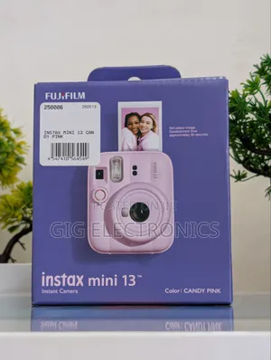 Instax Mini 13 Instant Film Fujifilm Camera (Candy Pink)
