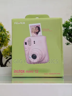 FUJIFILM Instax Mini 12 Instant Film Camera (Blossom Pink)