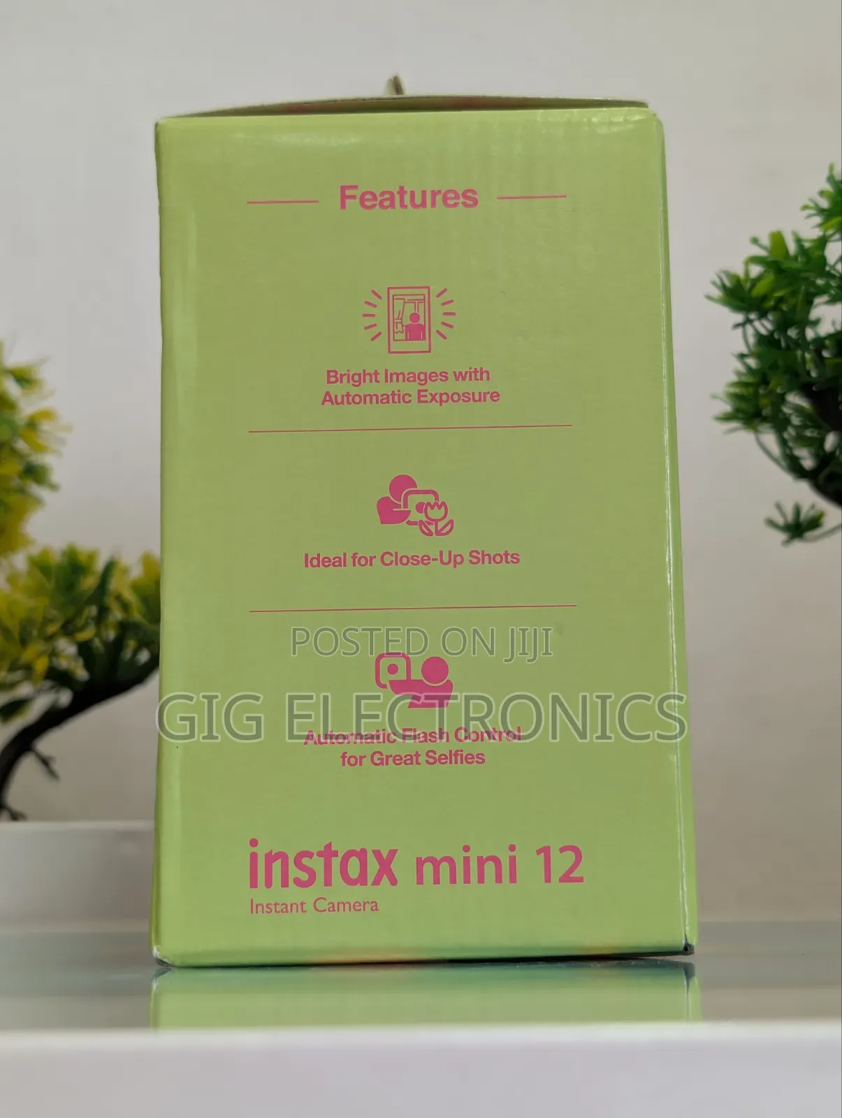 FUJIFILM Instax Mini 12 Instant Film Camera (Blossom Pink)