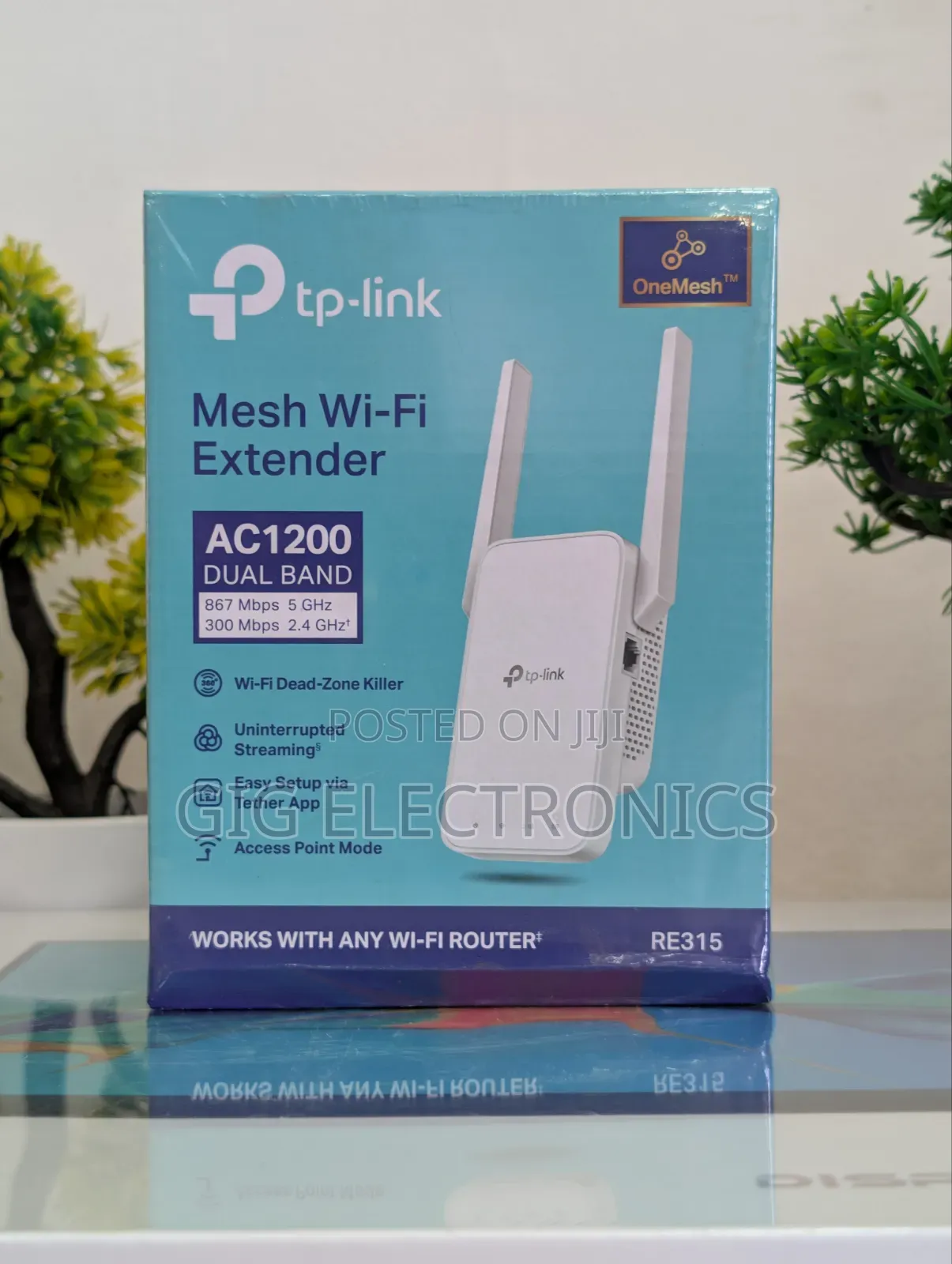 TP-Link RE315 AC1200 Dual-Band Wireless Mesh Wi-Fi Range Extender