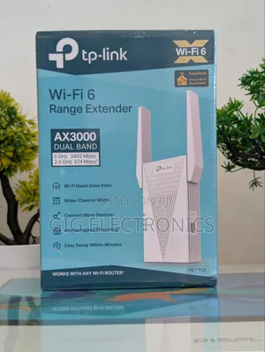 TP-Link RE715X AX3000 Dual-Band Mesh Wi-Fi Range Extender