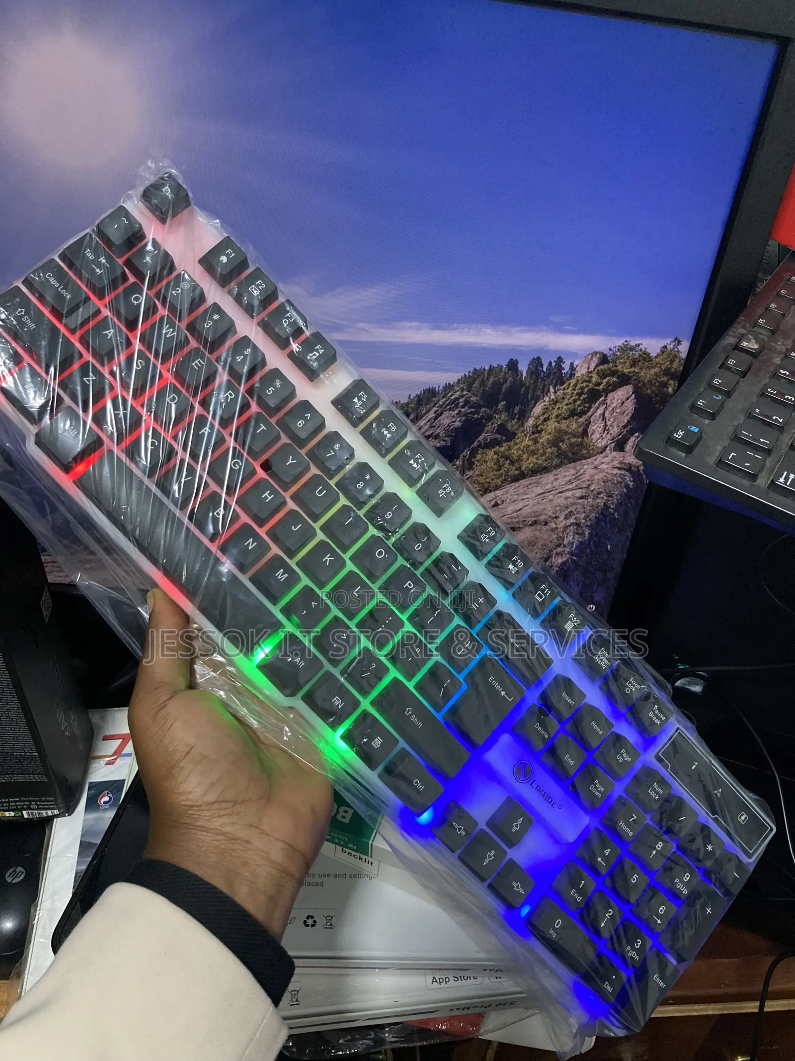 USB Keyboard RGB Gaming