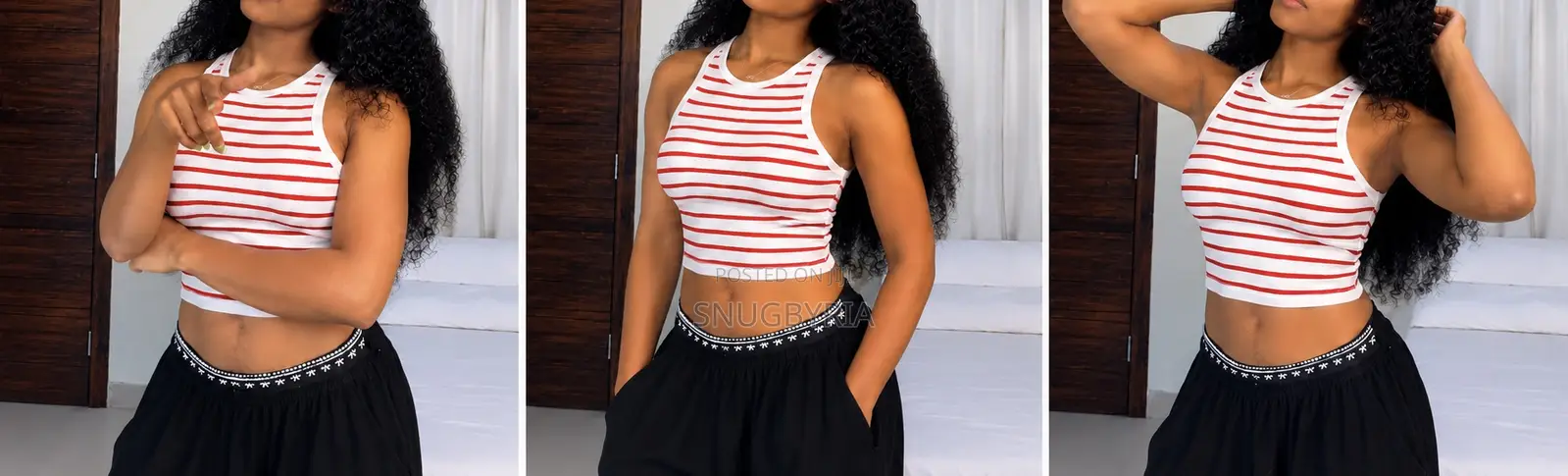 Strip Tank Top-Size Free