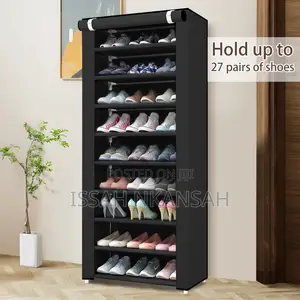 10 Tiers Fabric Shoes Rack