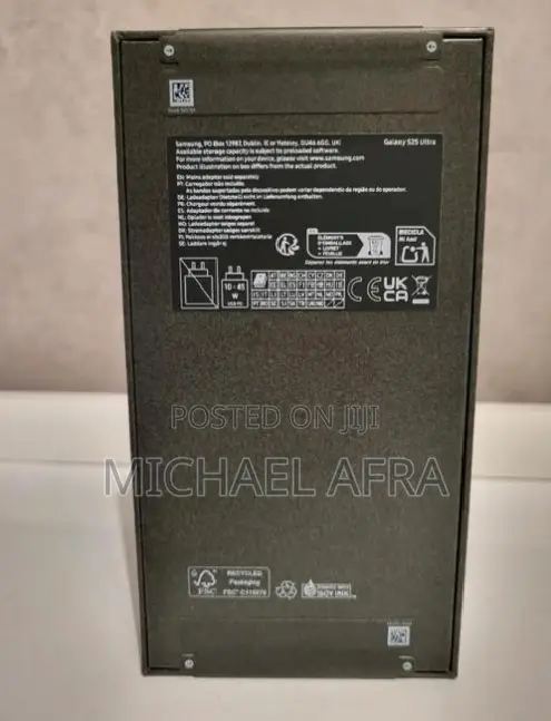 New Samsung Galaxy S25 Ultra 1 TB Black