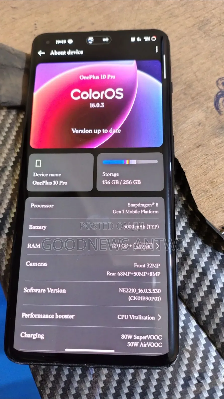 OnePlus 10 Pro 256 GB Black