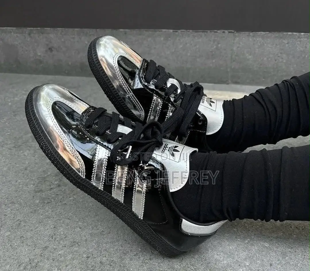 Original Adidas Samba Atmos Tuxedo Black/Silver
