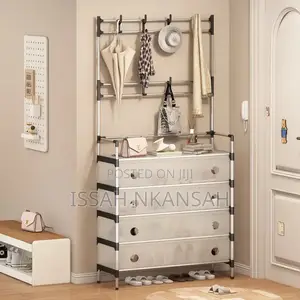 Multipurpose Coat and Dust Proof Shoes Rack