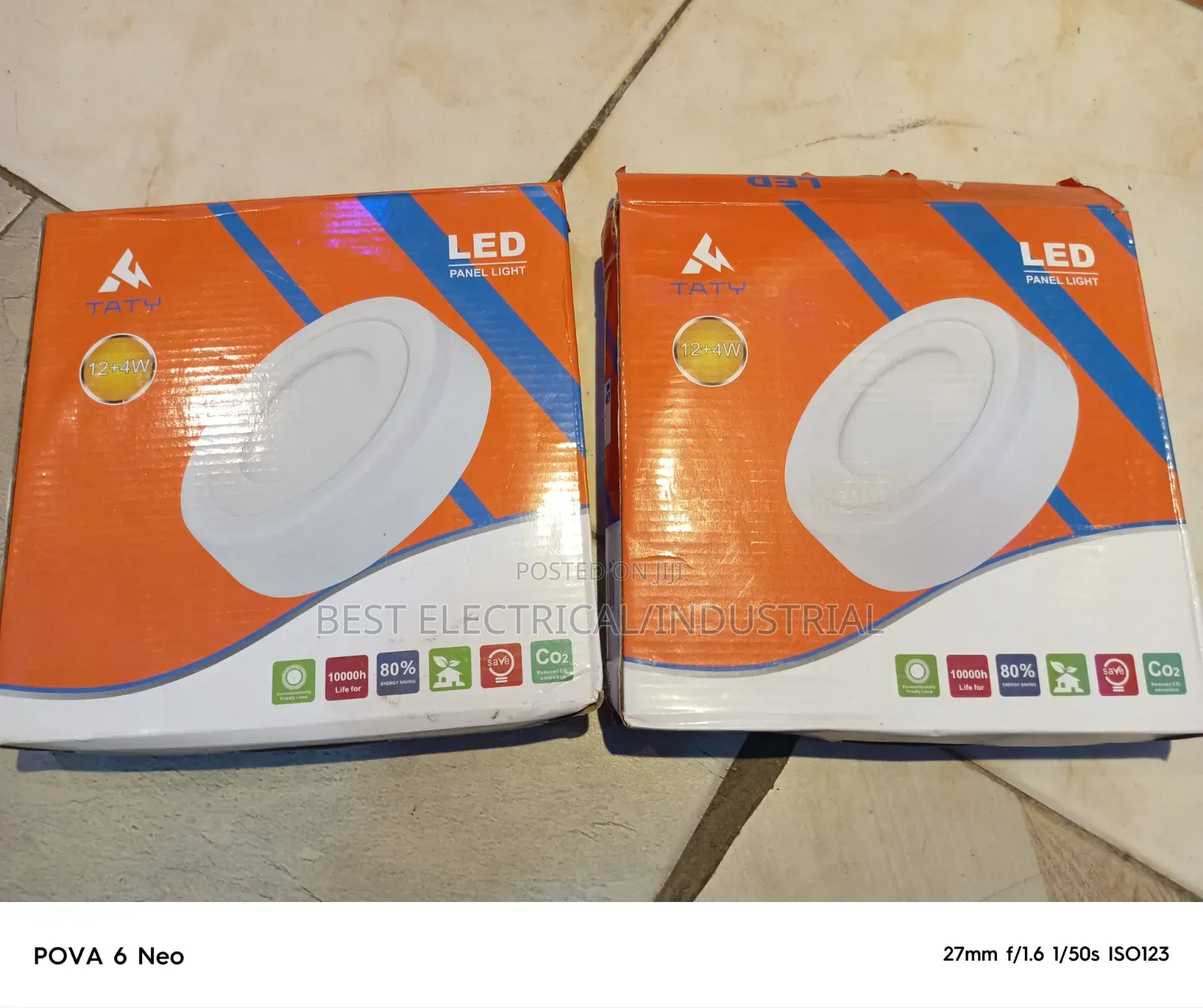 Panel Light 18w Blue White
