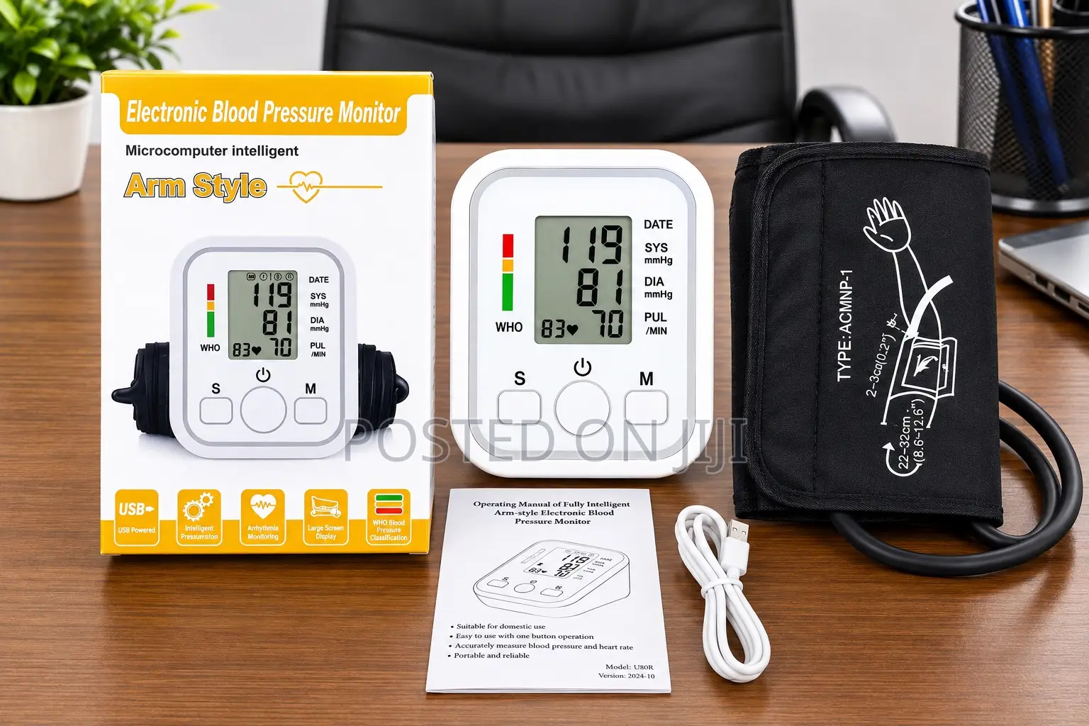 Blood Pressure Monitor With Sound
