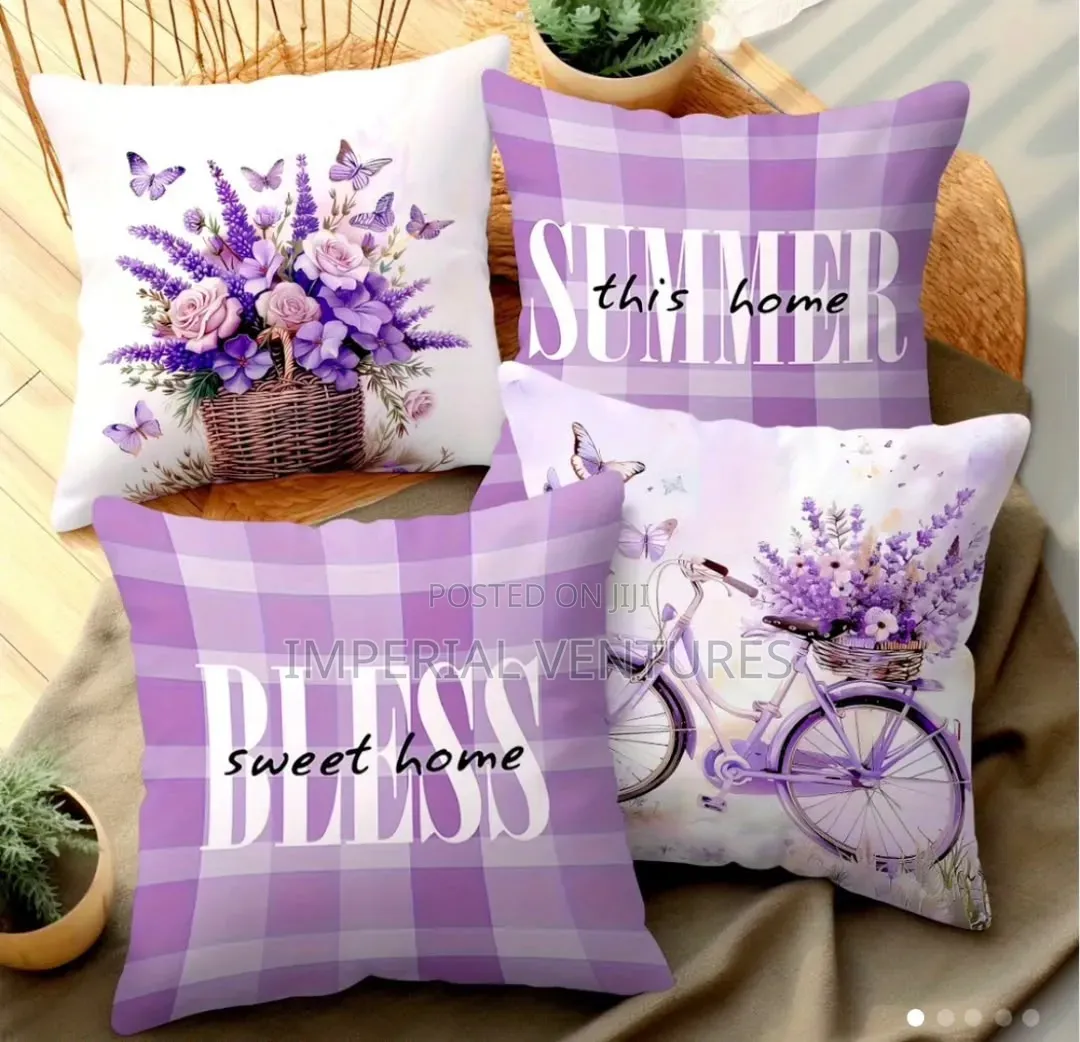4pcs Throw Pillow Covers Set