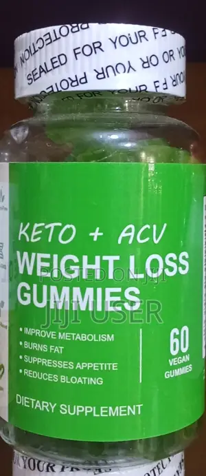 Weight Loss Gummies - Vegan Friendly, 60 Gummies