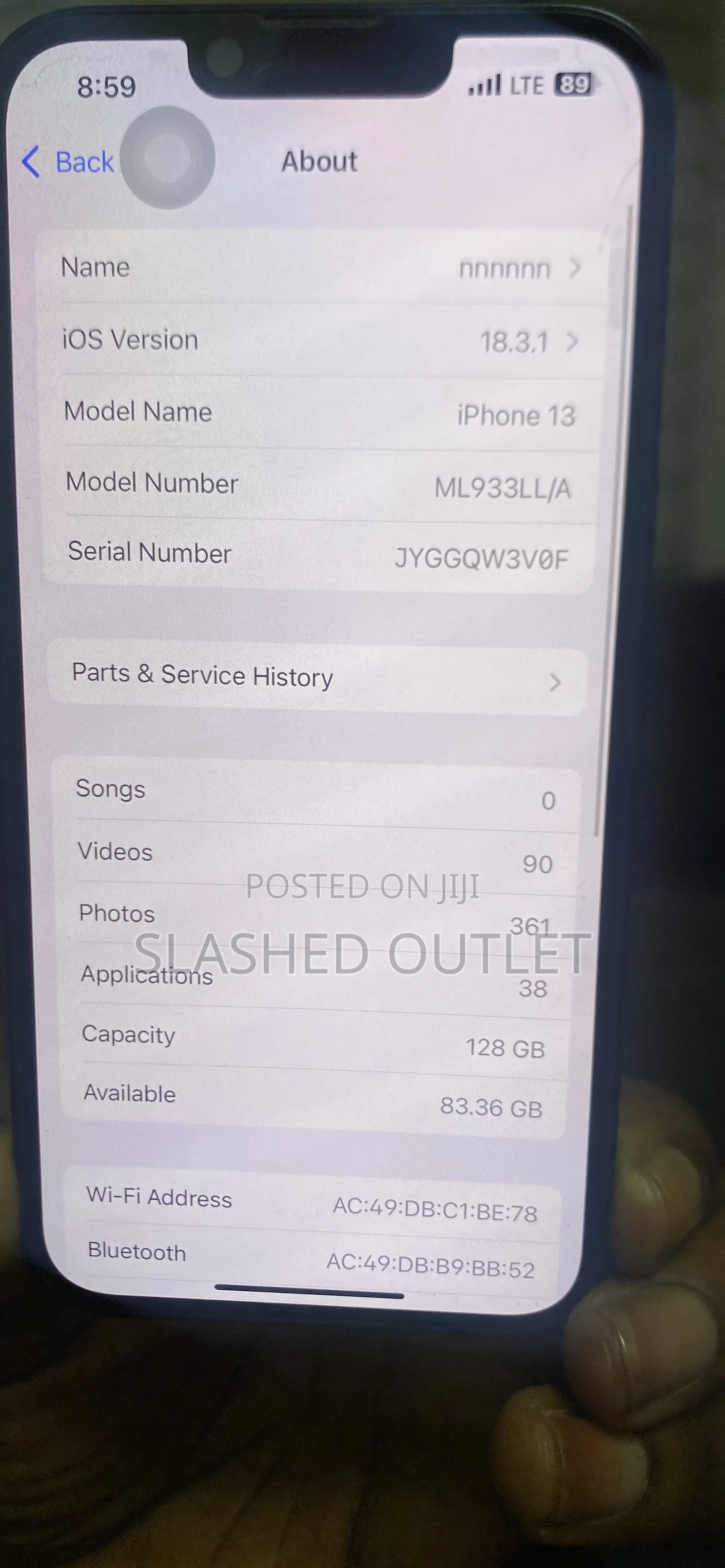 Apple iPhone 13 128 GB Blue
