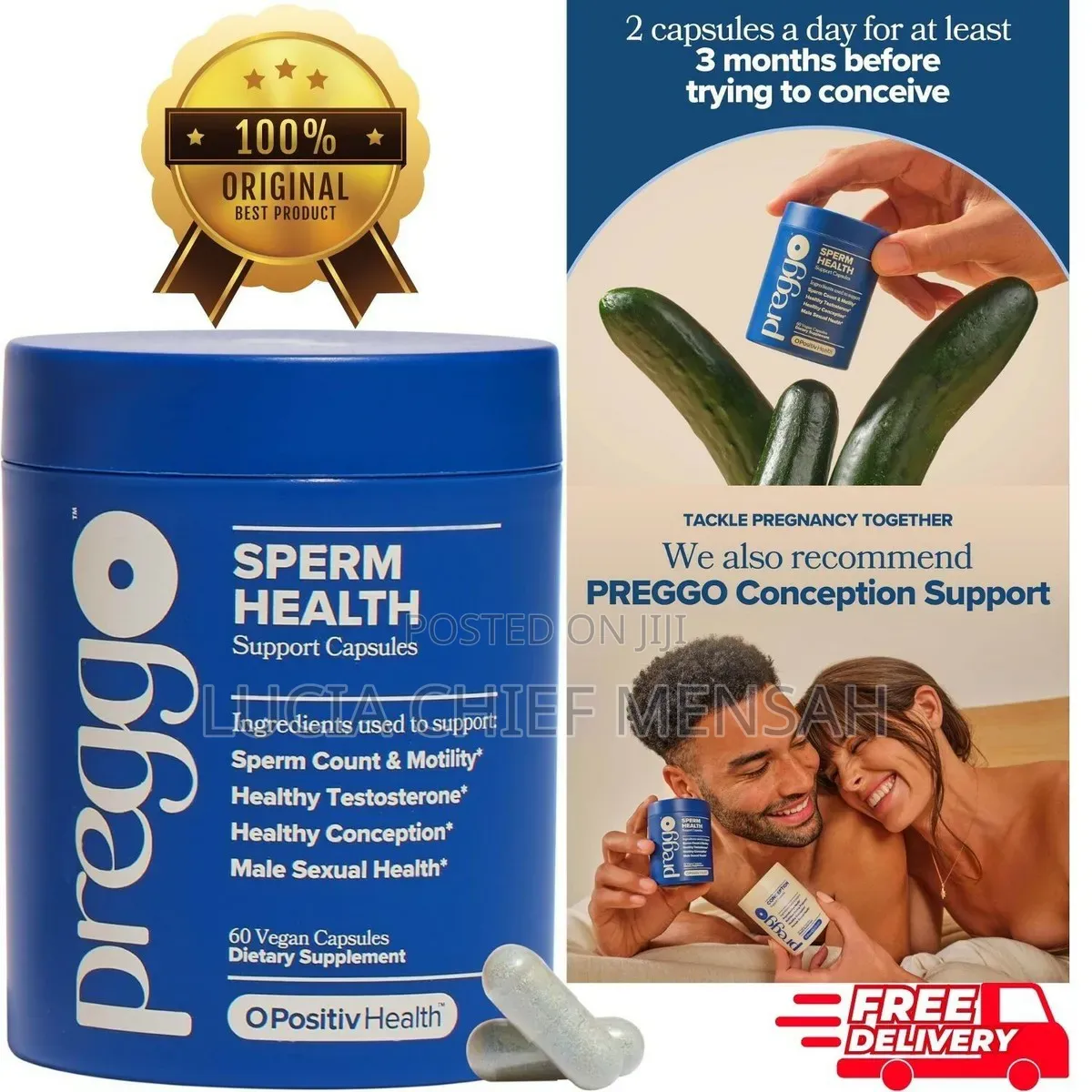 Preggo Sperm Health Support