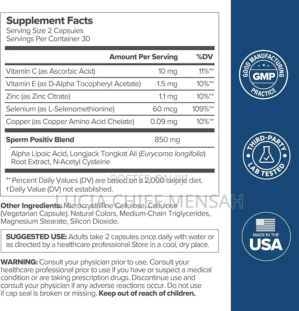 Preggo Sperm Health Support