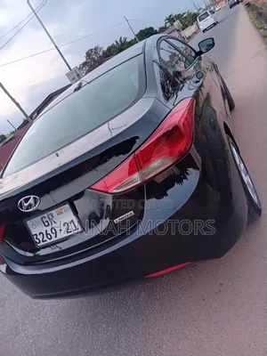 Hyundai Elantra 2012 Black