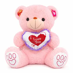 Romantic and Sweet Pink Teddy Bear
