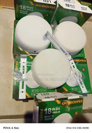 Panel Light 18w Rimless (Only White)