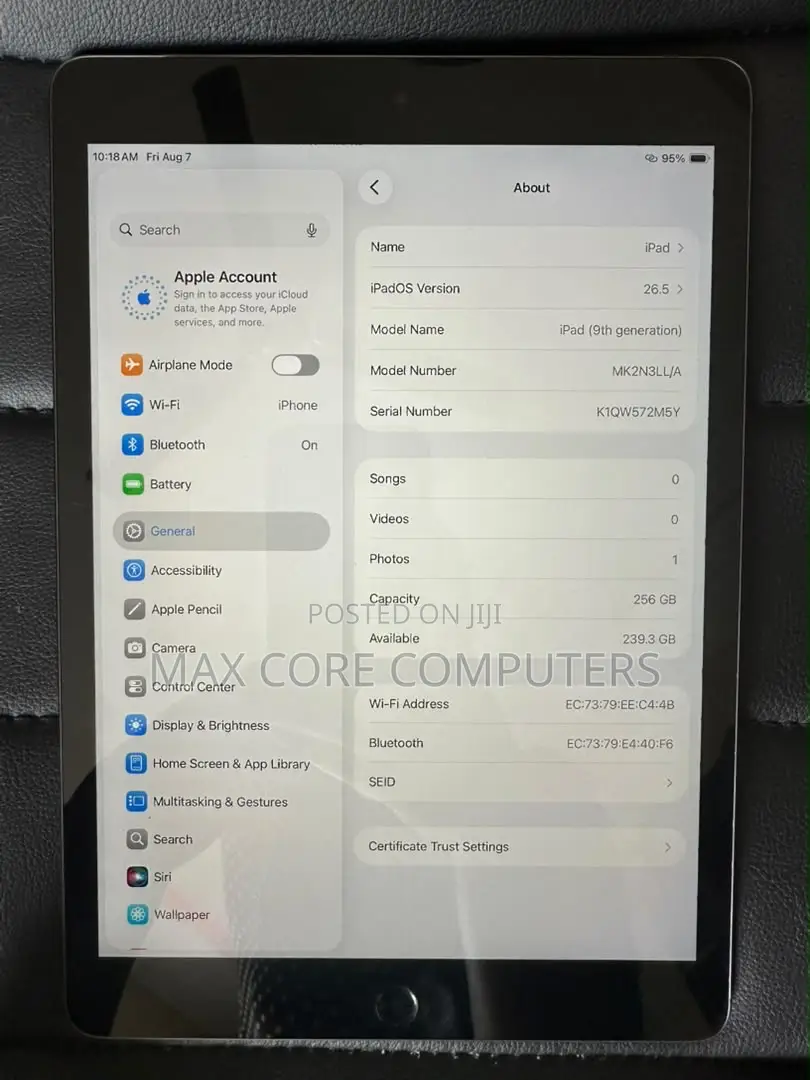 Apple iPad 10.2 (2021) 256 GB