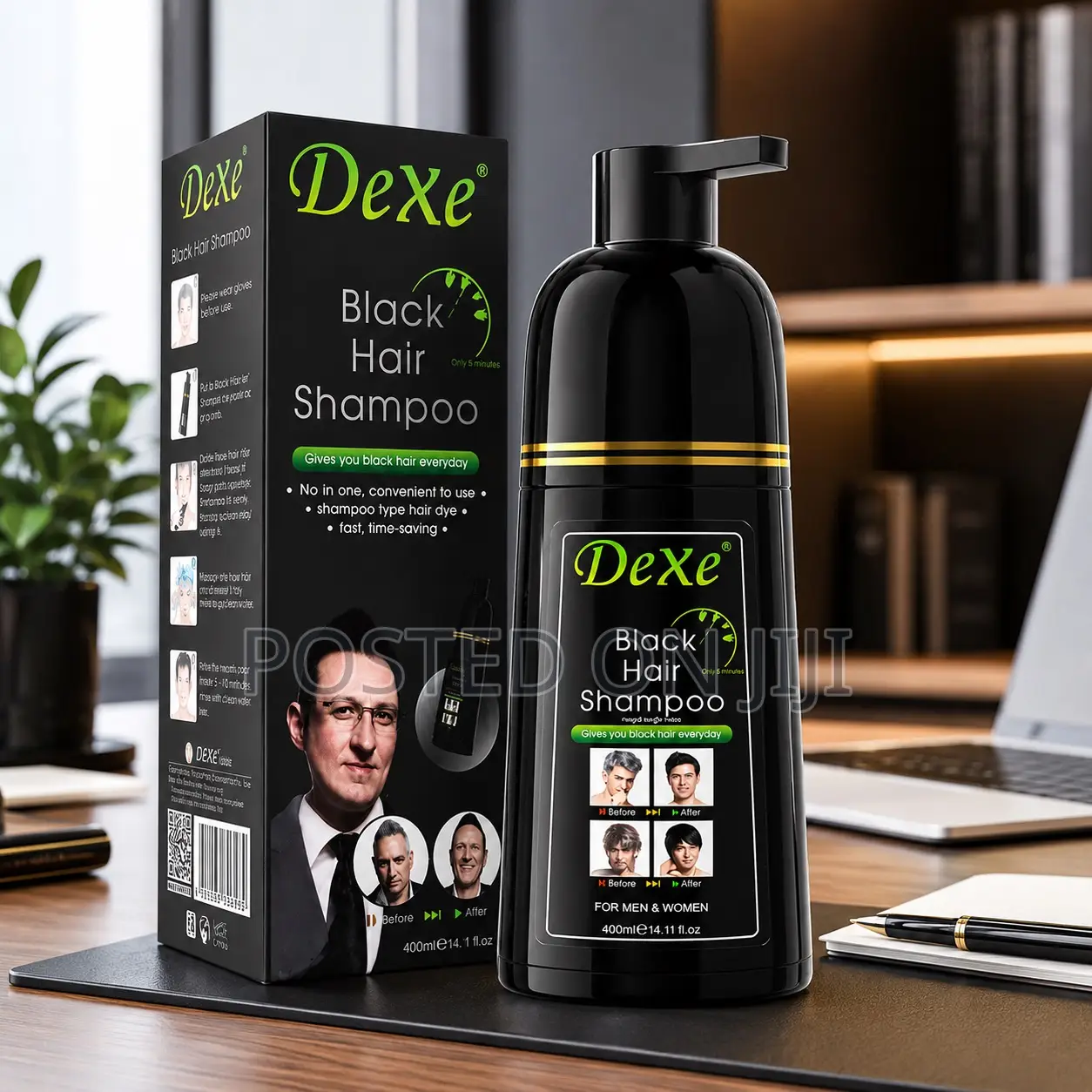 Black Hair Dye Shampoo