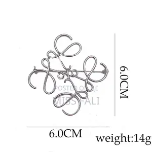 Loewe Anagram Brooch
