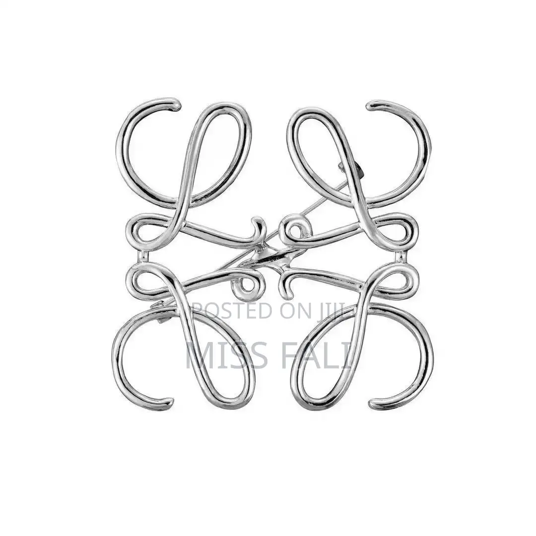 Loewe Anagram Brooch