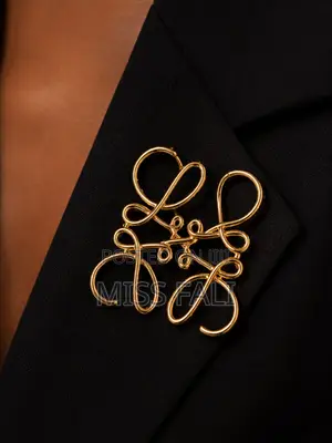 Loewe Anagram Brooch