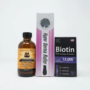 Castor Oil, Derma Roller Biotin