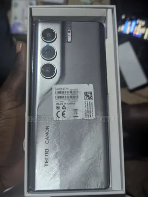 New Tecno Camon 40 Pro 5G 256 GB Black