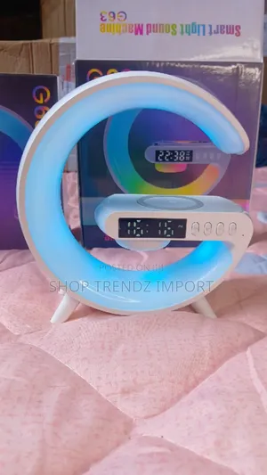 Bluetooth Speaker + Clock + Wireless Charger