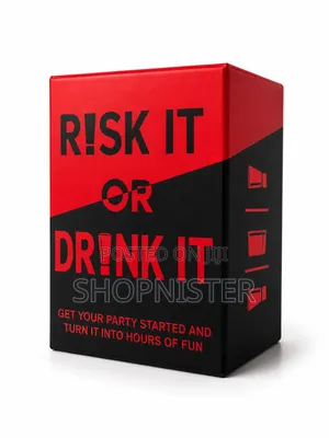 Risk It or Drink It – Ultimate Party Challenge Card Game