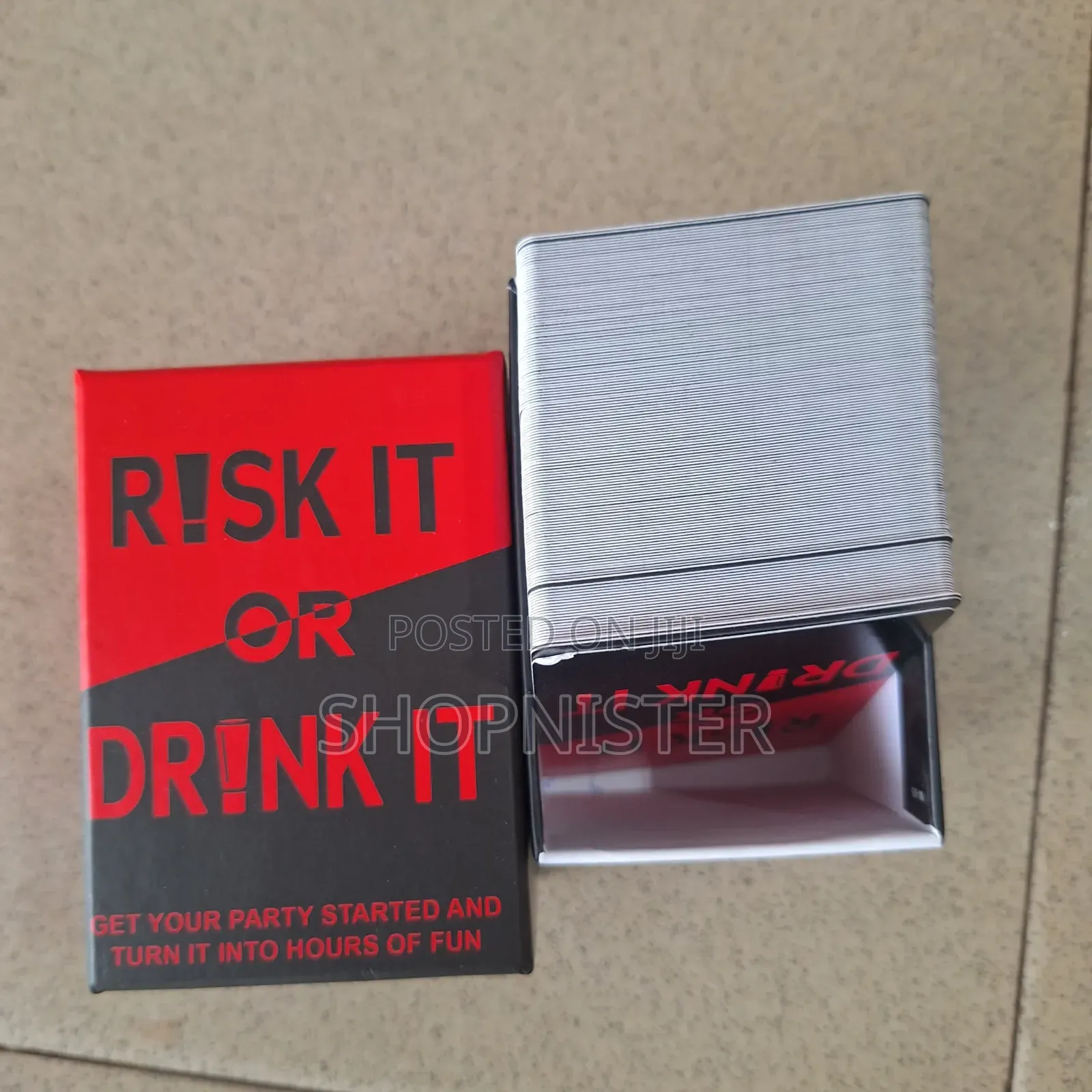 Risk It or Drink It – Ultimate Party Challenge Card Game