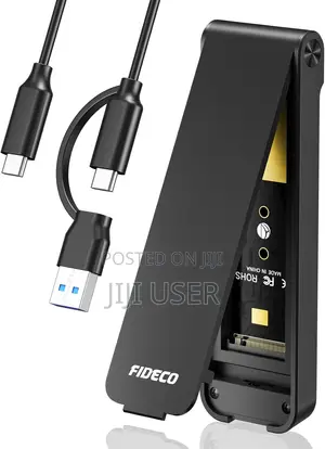 Fideco M210 USB 3.2 Gen2 M.2 NVMe SSD Enclosure 10Gbps New