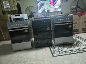 4 Burner Gas Stove With Ovens and Grills