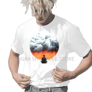 Premium Quality Round Neck Short Sleeve T-Shirt - White '374577