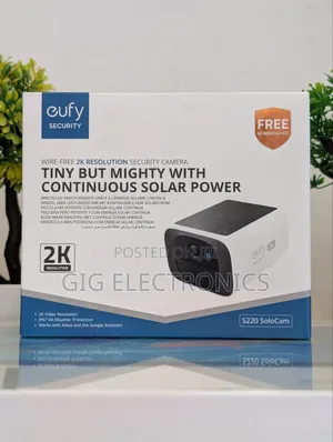 Eufy Security SoloCam S220 Solar-Powered Battery Camera