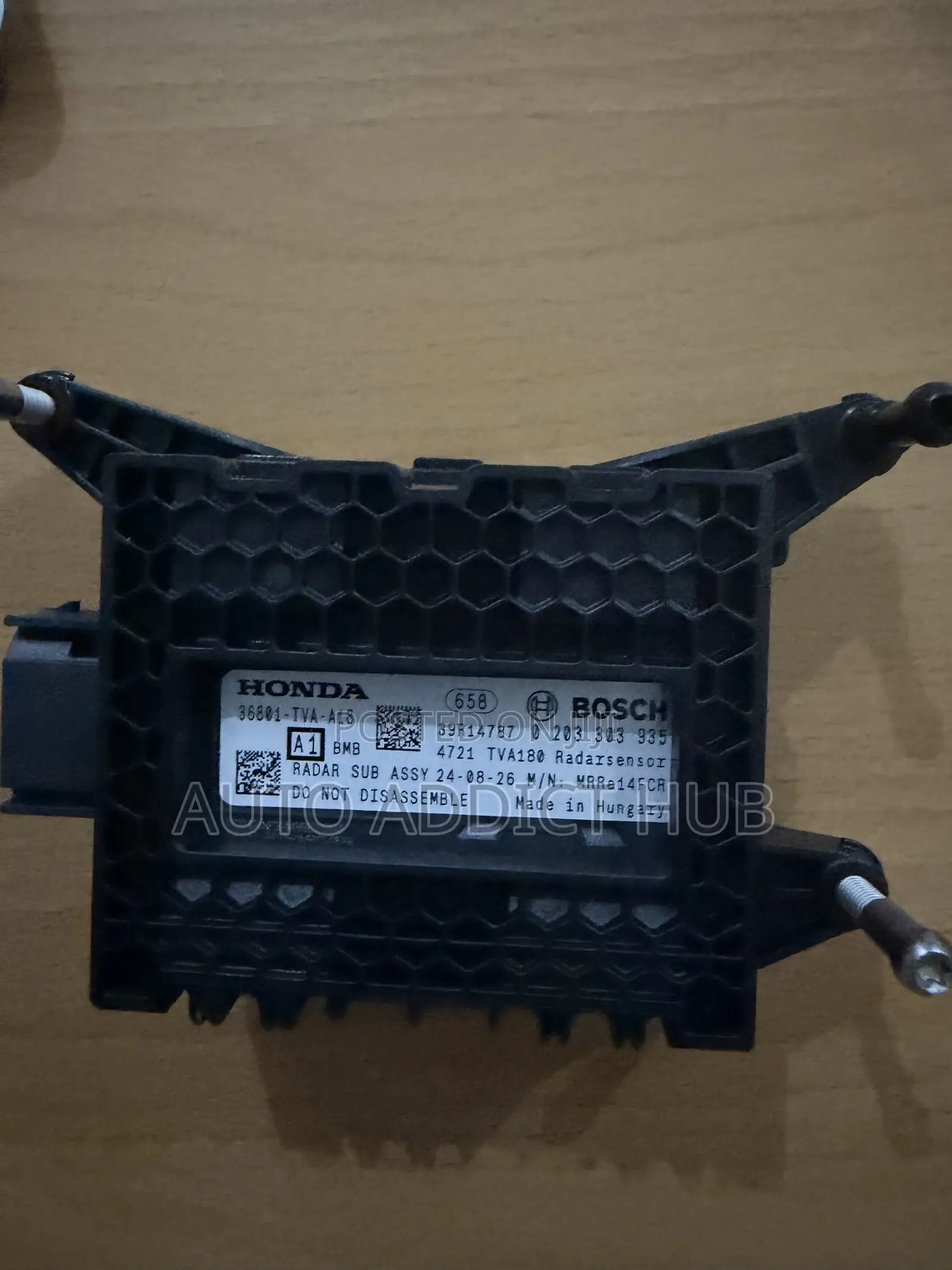 Radar Sensor for HONDA