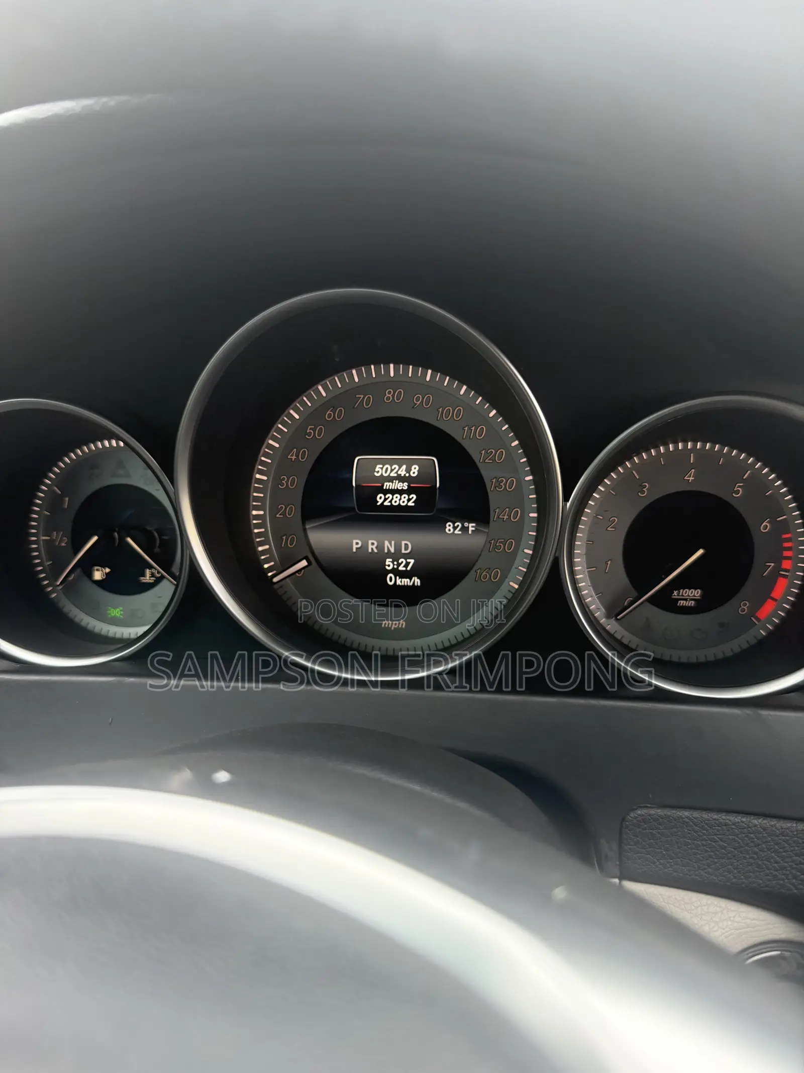 Mercedes-Benz C250 2014 Blue