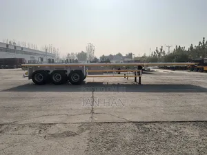 Factory New 3 Axles Flatbed Trailer