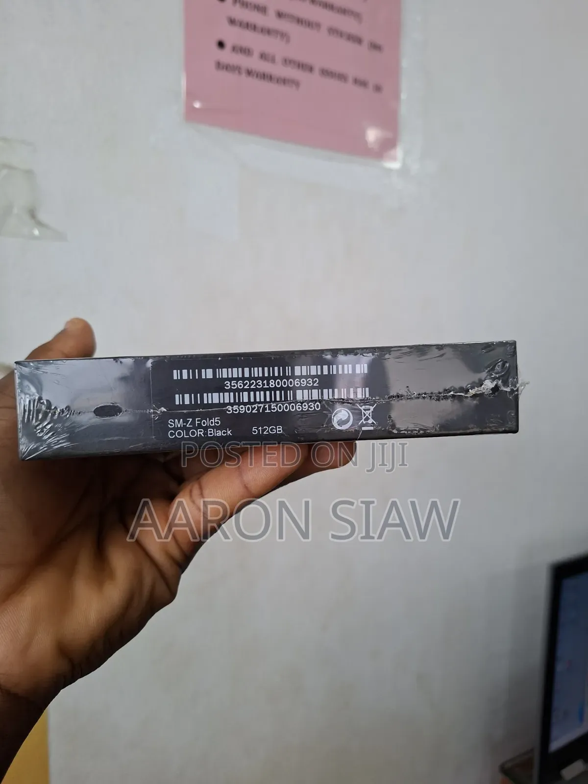 New Samsung Galaxy Z Fold 5 512 GB Black