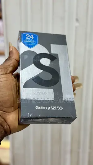 New Samsung Galaxy S21 5G 256 GB Silver