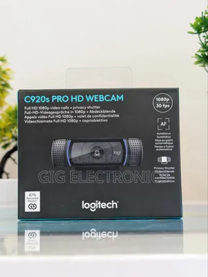 Logitech C920s Hd Pro Webcam