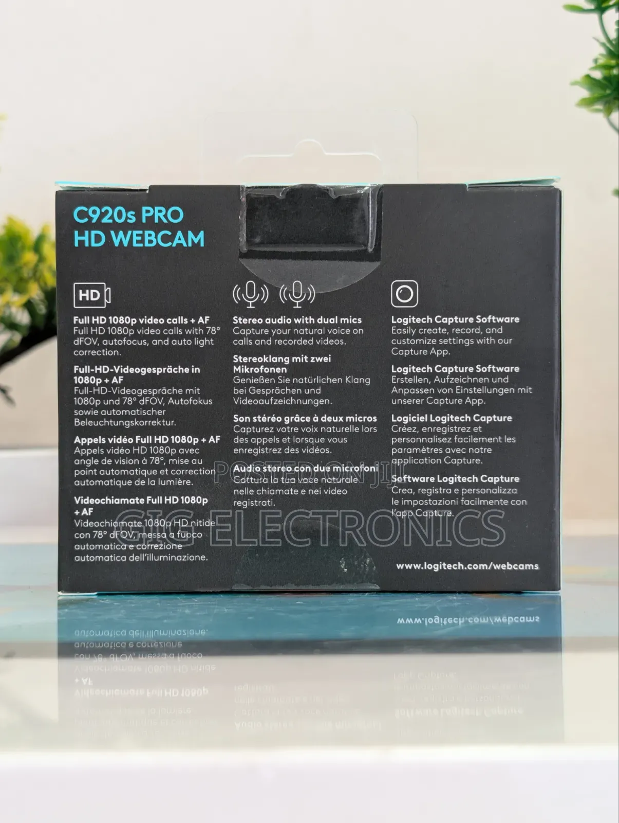 Logitech C920s Hd Pro Webcam