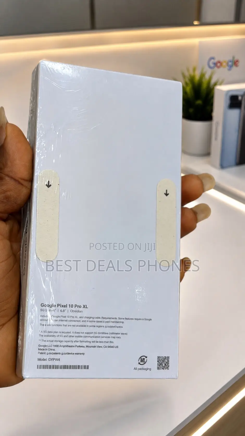 New Google Pixel 10 Pro XL 256 GB Rose Gold