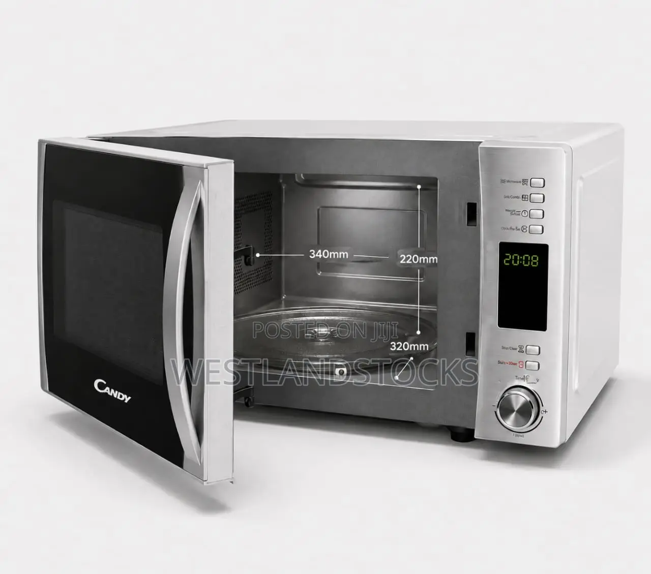 Candy 30 L Microwave Is the CMXG30DB Freestanding Microwave With Grill