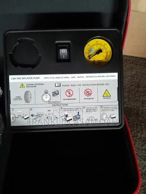 Emergency Tyre Inflator With Sealant