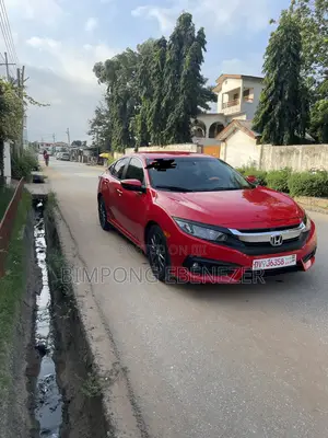 Honda Civic LX-P 2dr Coupe (2.0L 4cyl) 2017 Red