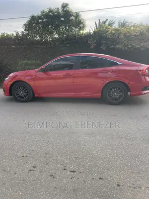 Honda Civic LX-P 2dr Coupe (2.0L 4cyl) 2017 Red